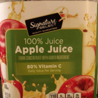 100% Apple Juice