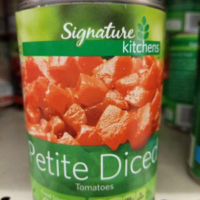 100% Natural Petite Diced Tomatoes