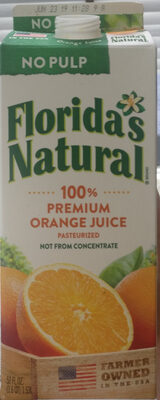 100% Premium Orange Juice No Pulp 100% Premium Orange Juice No Pulp