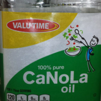 100% Pure Canola Oil