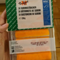 14 bâtonnets de surimi