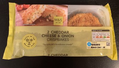 2 croquettes Cheese and Onions 2 croquettes fromage et oignon
