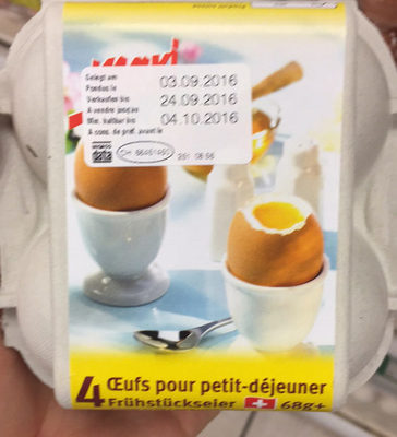 4 Œufs for Petit-Déjeuner 4 Œufs pour Petit-Déjeuner