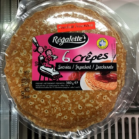 6 crêpes sucrés
