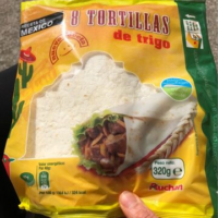 8 Tortitas De Trigo