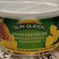 Sliced Pineapple ANANASSTÜCKE