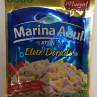 ATUN CON ELOTE DORADO