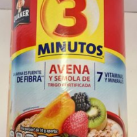 AVENA 3 MINUTOS QUAKER