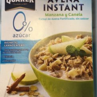 AVENA INSTANT MANZANA Y CANELA