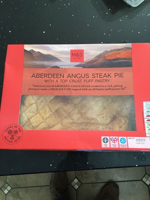 Aberdeen angus steak pie Aberdeen angus steak pie