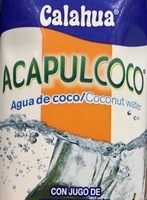 Acapulcoco con jugo de Maracuyà