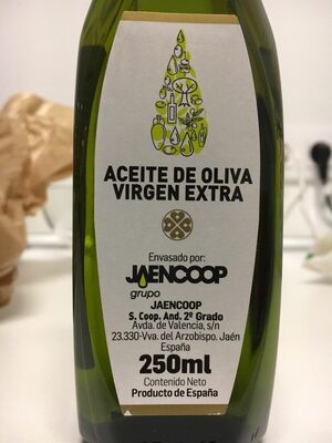 Oil Olive Virgin Extra Aceite de Oliva Virgen Extra