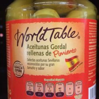 Aceitunas Gordal Rellenas de Pimiento