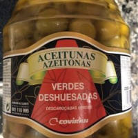 Aceitunas verdes deshuesadas