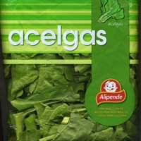Acelgas troceadas