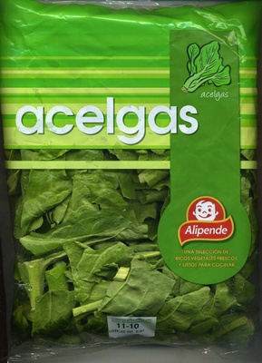 Chards Choppeds Acelgas troceadas