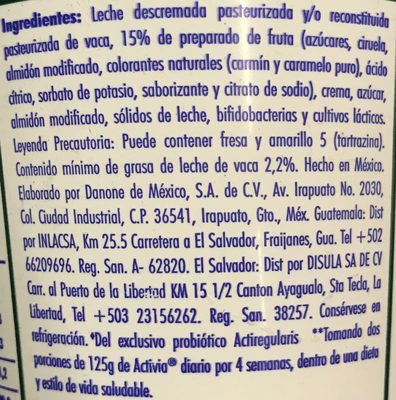 Activia Prunes Danone Activia Prunes Danone - Image 2