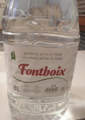 Water mineral Natural Agua mineral natural