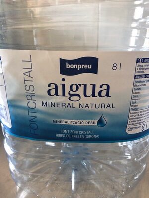 Mineral Water Natural Aigua mineral natural