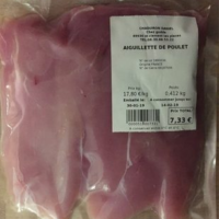 Aiguillette de poulet
