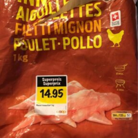 Aiguillettes de poulet