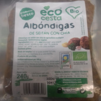Albóndigas de seitán con chía