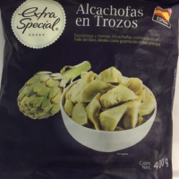 Alcachofas en trozo