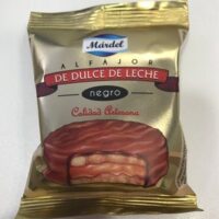 Alfajor de dulce de leche negro