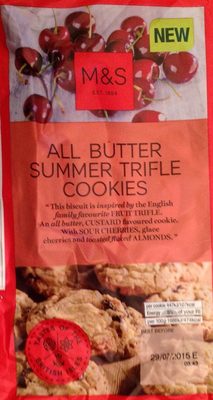 All Butter Summer Trifle Cookies All Butter Summer Trifle Cookies
