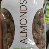 Almonds Amandes grillées salées