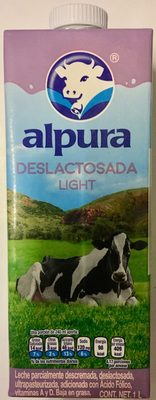 Alpura Lactose Free Light Alpura deslactosada Light