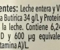 leche entera