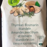 Amandes avec thym et romarin