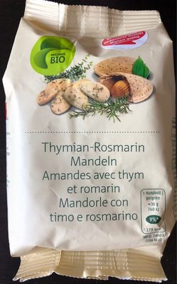 Amandes with thym and romarin Amandes avec thym et romarin