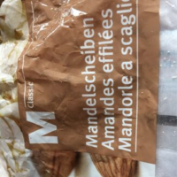 Amandes effilées
