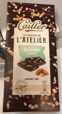 Amandes grillees – Chocolat Black Amandes grillees - chocolat noir