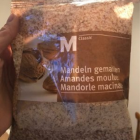 Amandes moulues