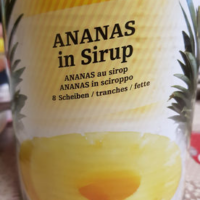 Ananas au sirop