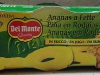 Ananas en tranches au jus 3×220g