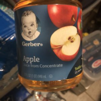 Apple juice from concentrate