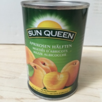 Aprikosen Hälften