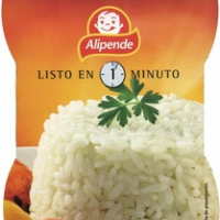 Arroz cocido blanco