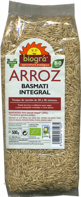 Rice Whole Variety Basmati Arroz integral Variedad Basmati