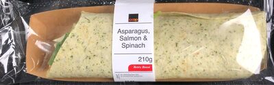 Asparagus, Salmon & Spinach Asparagus