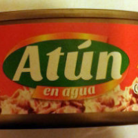 Atún en agua