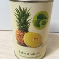 Baby Ananas tranches
