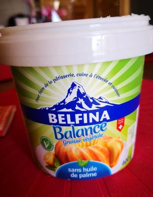 Balance Fat végétale Balance graisse végétale