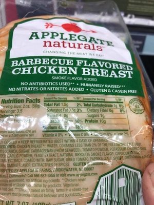 Barbecue Flavored chicken breast Barbecue flavored chicken breast
