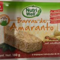 Barras de amaranto Nutriwell