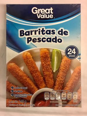 Barritas from Pescado, Great Value, Barritas de pescado